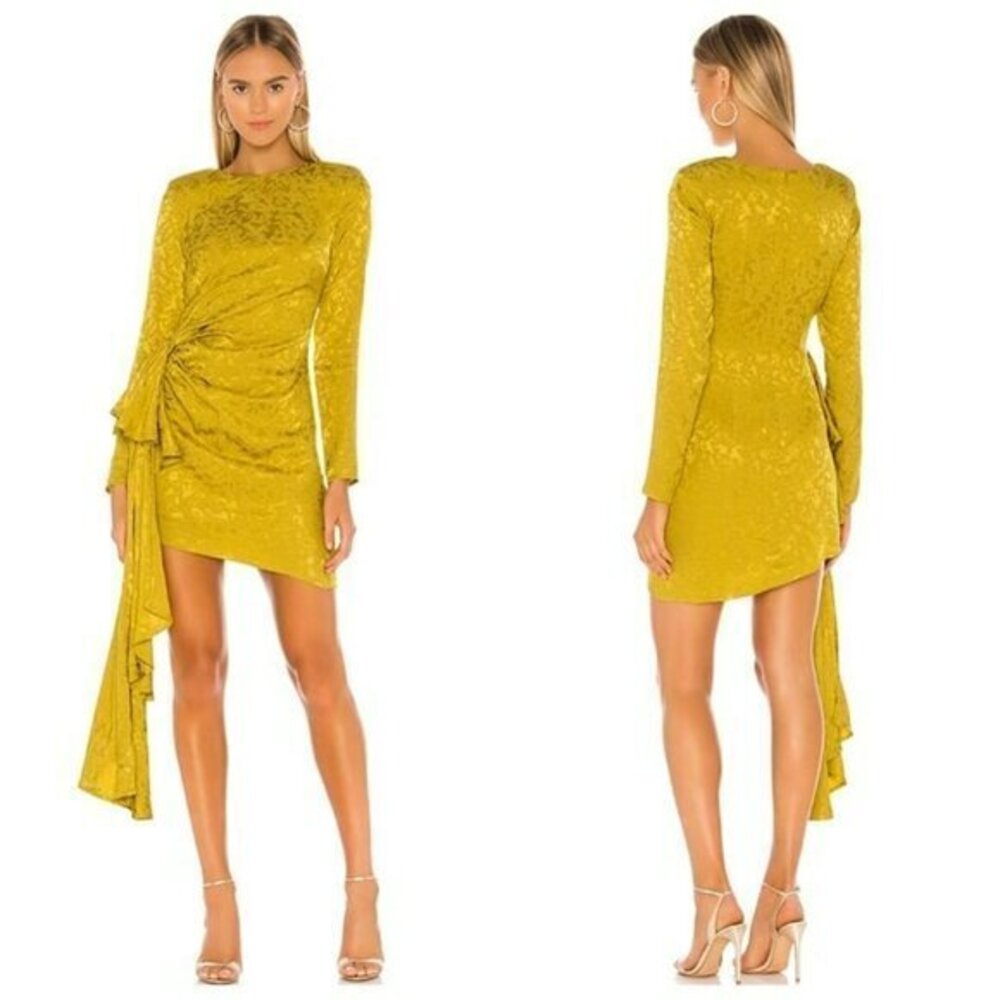 Lovers and Friends Matilda Mini Dress - Citron Green